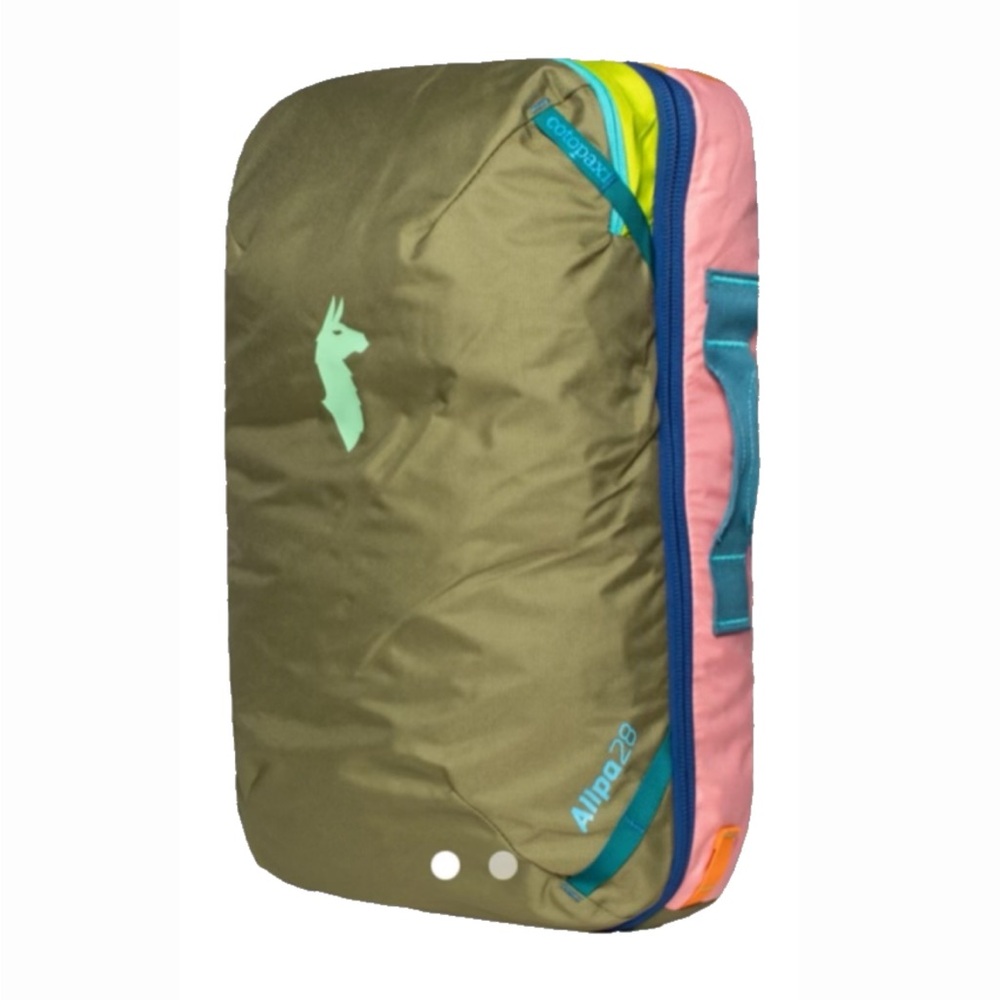 Cotopaxi Allpa 28l Travel Pack Del Dia in rare forest green. Like new.